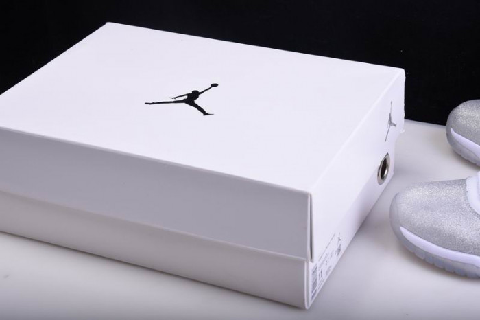 jordan 11 retro white metallic silver - ar0715-100