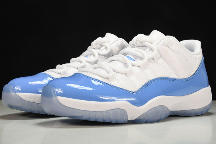 jordan 11 retro low university blue 528895-106