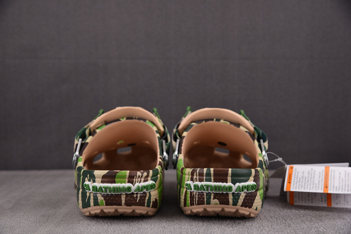 Cr*0*s classic clog a bathing ape abc copshoe bp-223