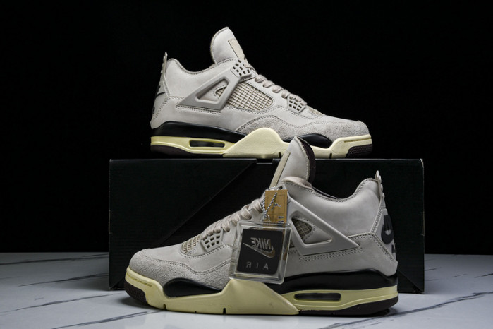 a ma maniére x air jordan 4 “fossil stone” fz4810-200