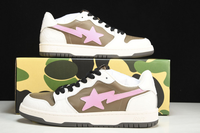 a bathing ape bape sta low copshoe bp-185