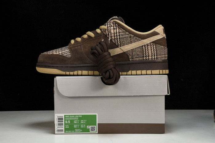 nike sb dunk low tweed - 304292-223