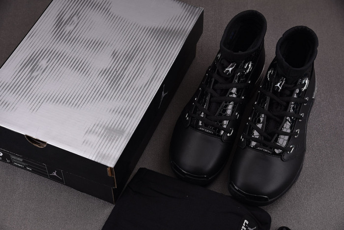 jordan 17 og low black Ch*0me 303891-004