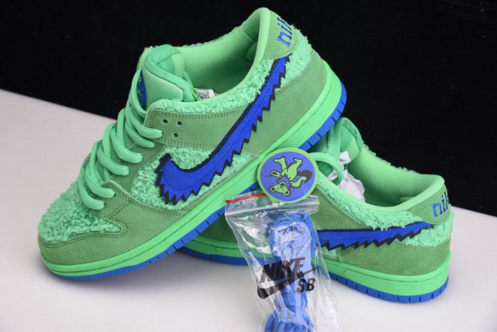 nike sb dunk low "grateful dead - green bear" - cj5378-300