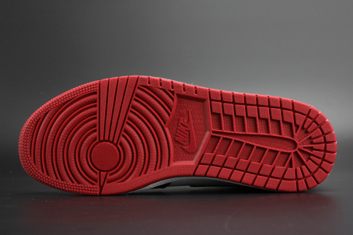 air jordan 1 high og “black toe” white/ black-varsity red mens 555088-125