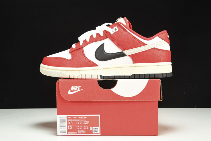 nike dunk low chicago split - dz2536-600