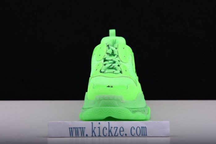 bl triple s neon green - 541624 w09ol 3801