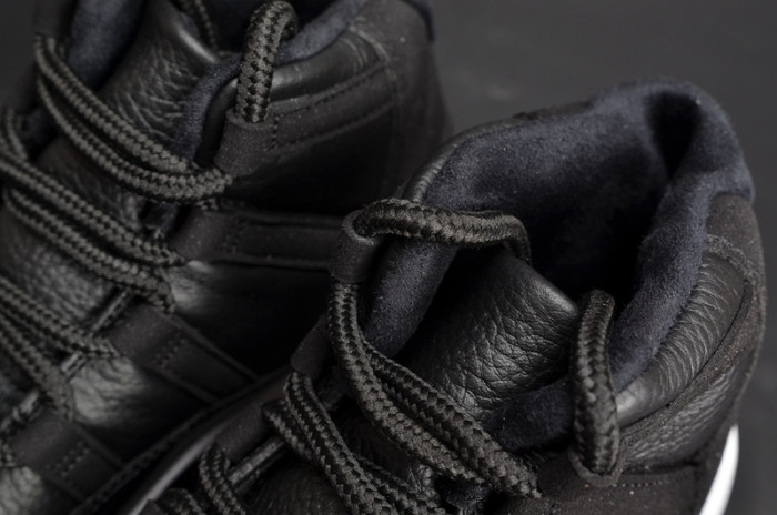 jordan 11 retro bp "72-10" black mens 378037-002