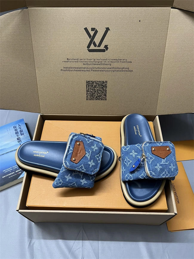 Breathable Lv Slipper Orginal 5576