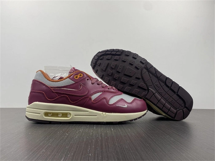 ModernLook Nike Air Max 1 Patta Waves Rush Maroon DO9549- 5198