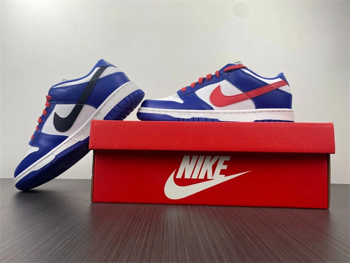 Nike Dunk Low Crimson Game Royal CW1590- Trendy 4835