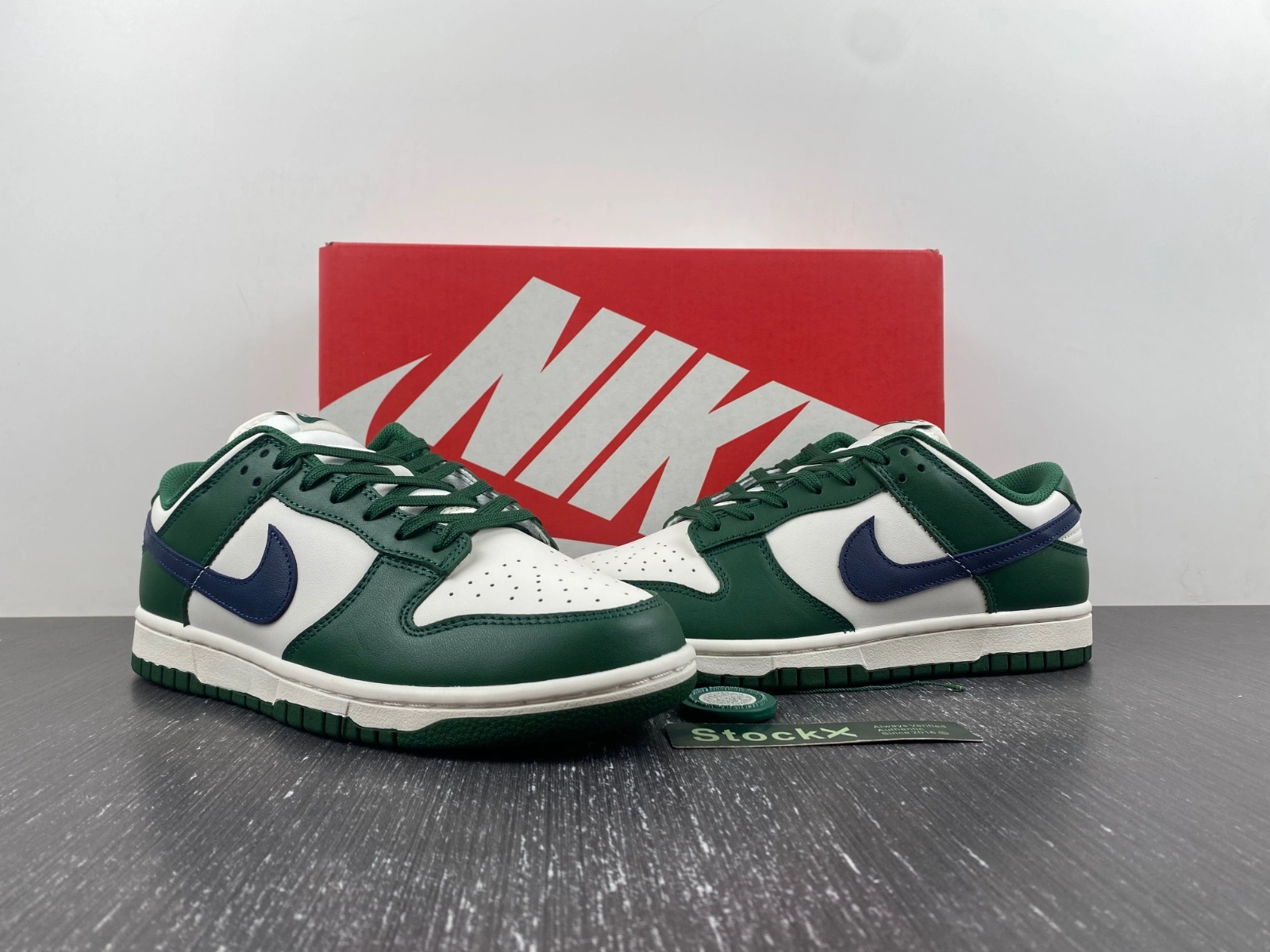 Nike Dunk Low Retro Gorge Green Midnight Navy DD1503- Durable 4601