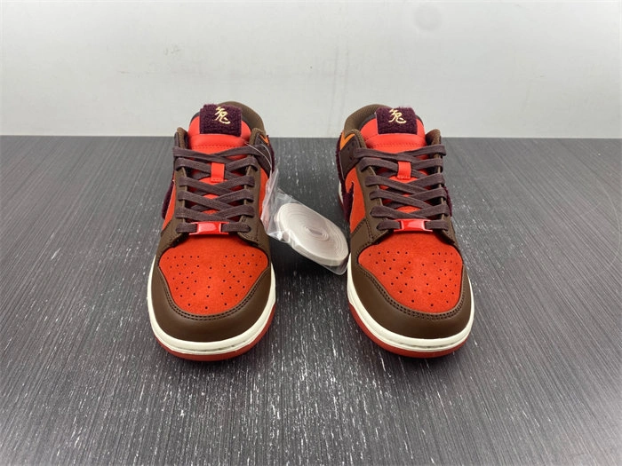 Nike Dunk Low Retro PRM Year of the Rabbit Light Crimson FD4203- EyeCatching 4630